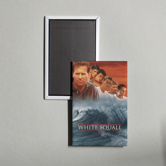White Squall Mini Movie Fridge Magnet