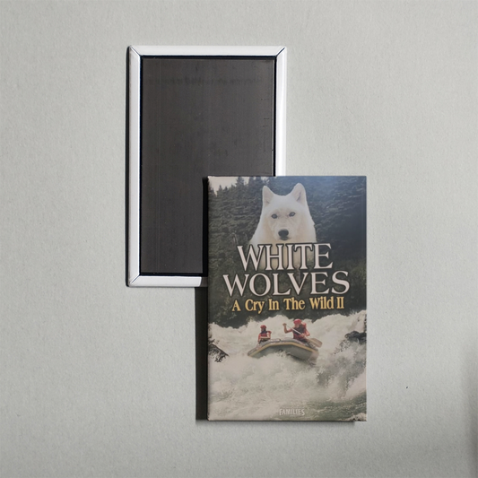 White Wolves - A Cry in the Wild II Mini Movie Fridge Magnet