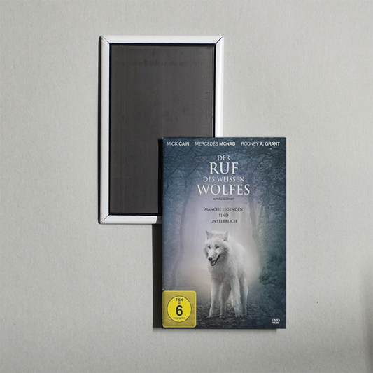 White Wolves III - Cry of the White Wolf Mini Movie Fridge Magnet