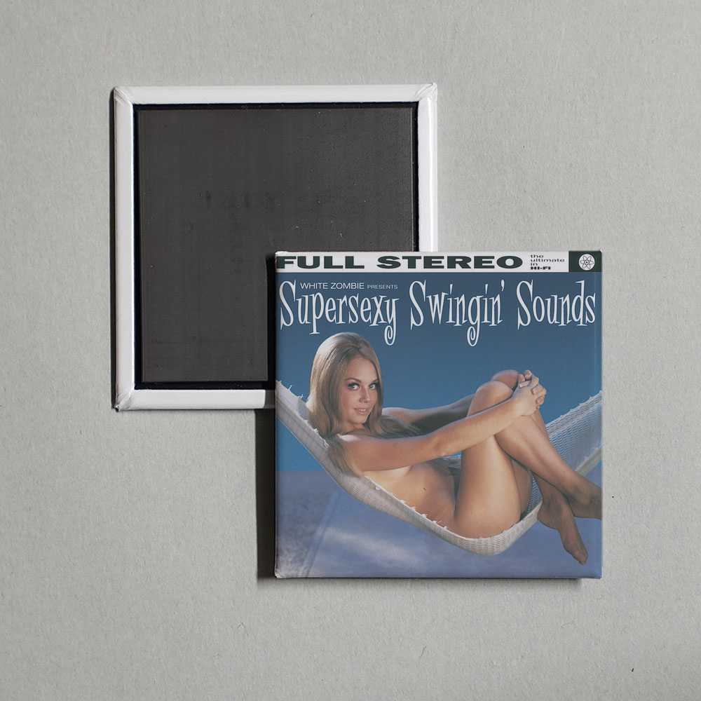 White Zombie - Supersexy Swingin' Sounds Album Cover Fridge Magnet