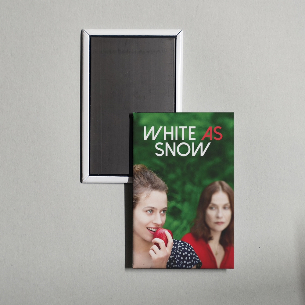 White as Snow Mini Movie Fridge Magnet