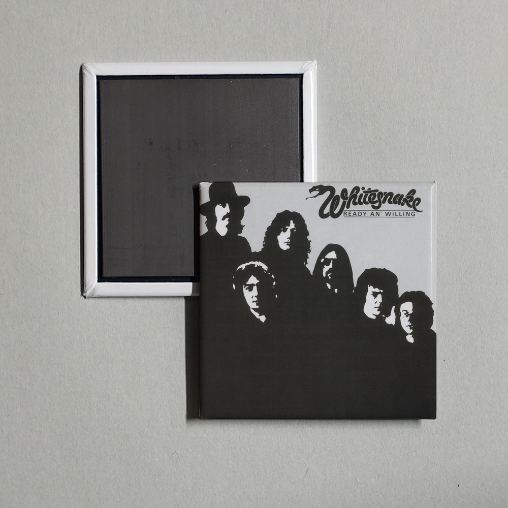 Whitesnake - Ready An' Willing Album Cover Fridge Magnet