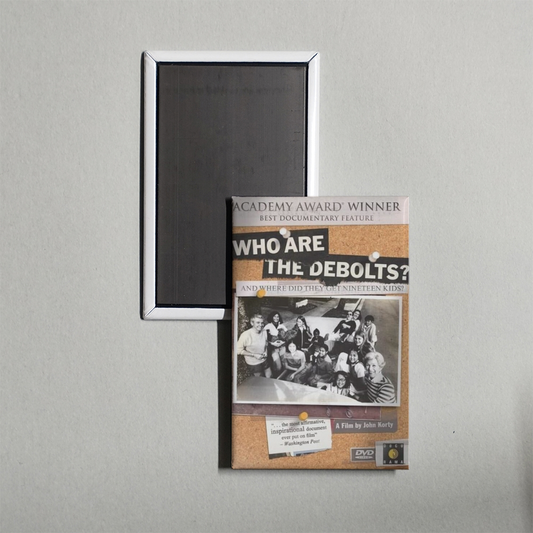 Who Are the DeBolts And Where Did They Get Nineteen Kids Mini Movie Fridge Magnet