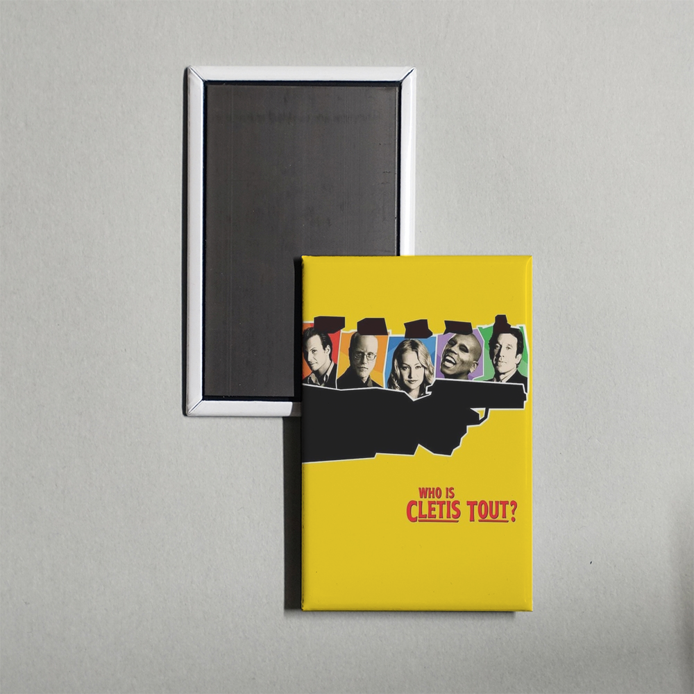 Who Is Cletis Tout Mini Movie Fridge Magnet