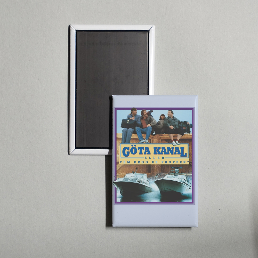Who Pulled the Plug Mini Movie Fridge Magnet