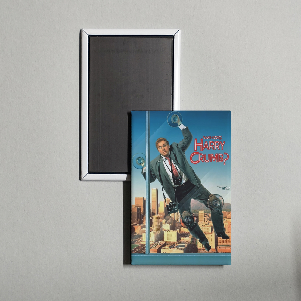 Who's Harry Crumb Mini Movie Fridge Magnet