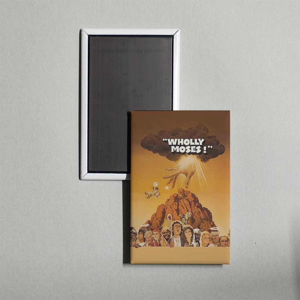 Wholly Moses Mini Movie Fridge Magnet