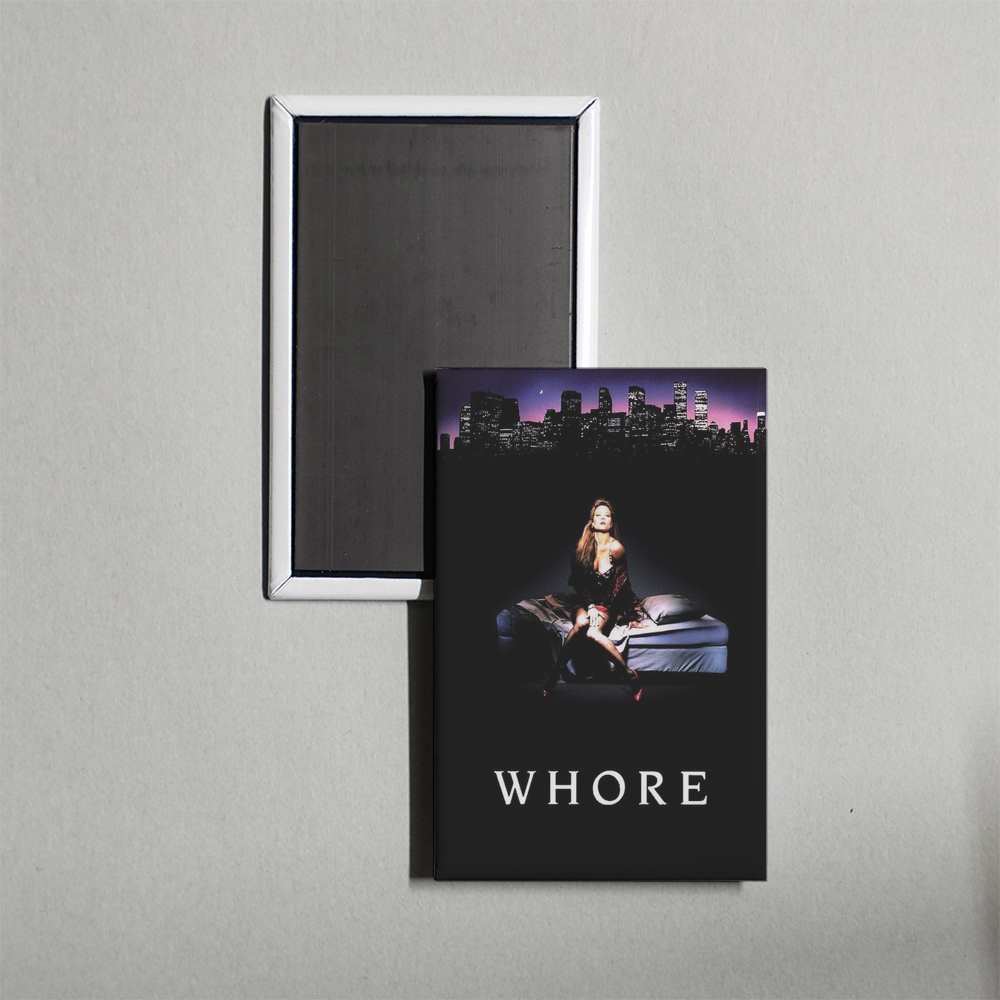Whore Mini Movie Fridge Magnet