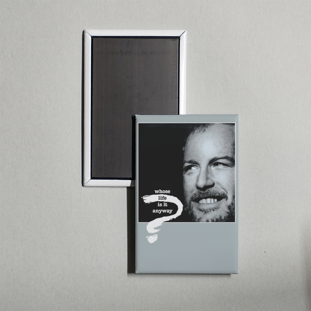 Whose Life Is It Anyway Mini Movie Fridge Magnet