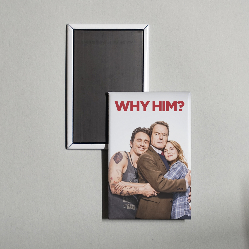 Why Him Mini Movie Fridge Magnet