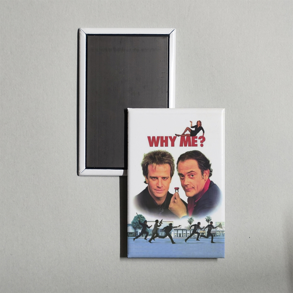 Why Me Mini Movie Fridge Magnet
