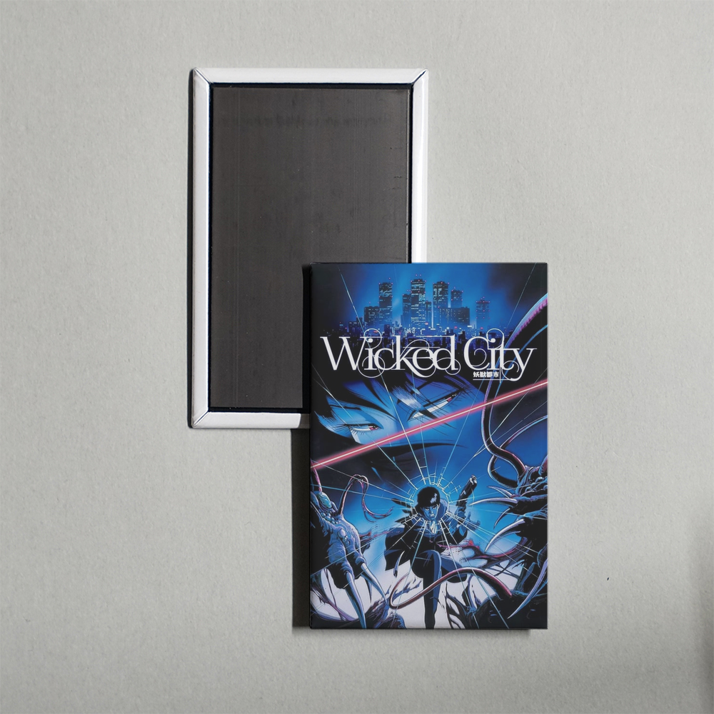 Wicked City Mini Movie Fridge Magnet