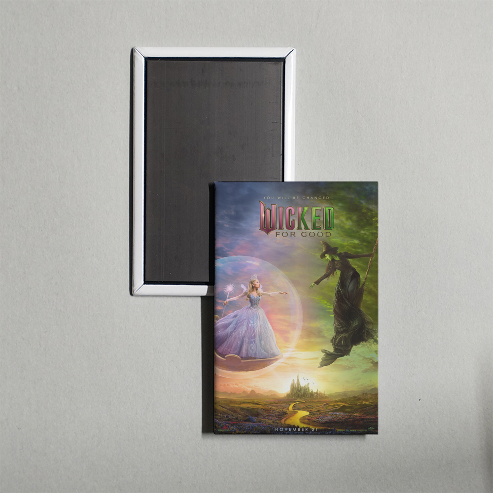 Wicked For Good Mini Movie Fridge Magnet