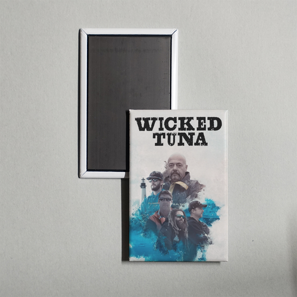 Wicked Tuna TV Show Fridge Magnet