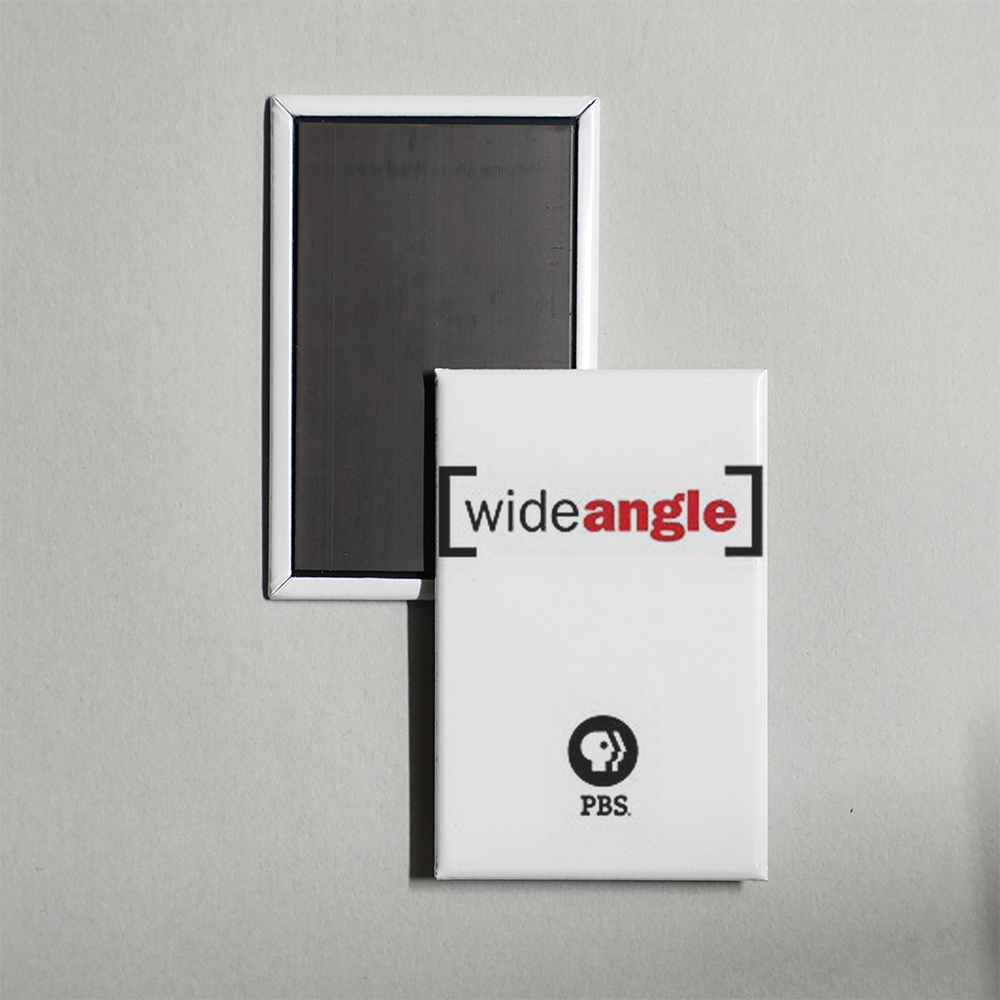 Wide Angle TV Show Fridge Magnet
