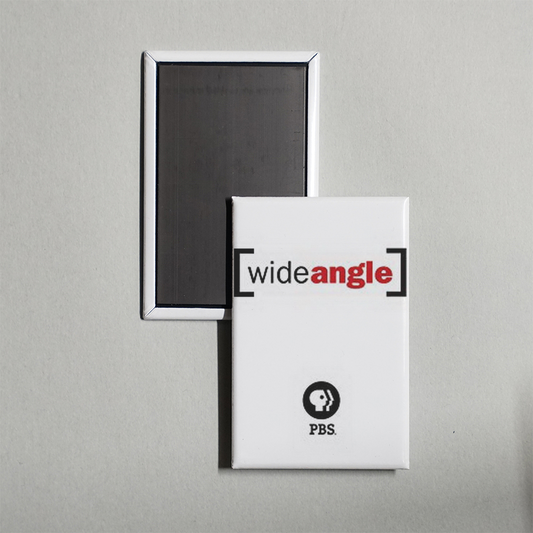 Wide Angle TV Show Fridge Magnet
