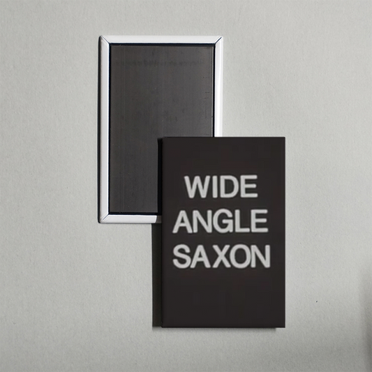 Wide Angle Saxon Mini Movie Fridge Magnet