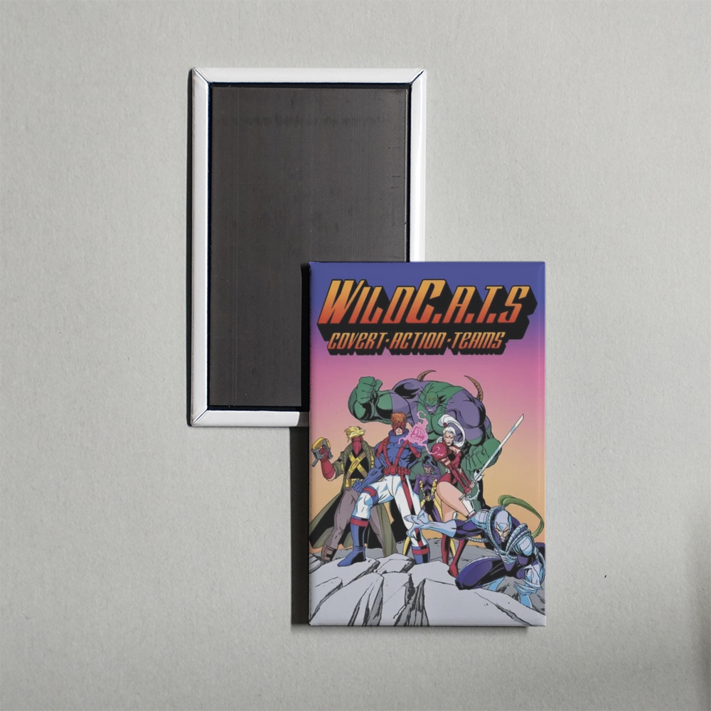WildC.A.T.S Covert Action Teams TV Show Fridge Magnet
