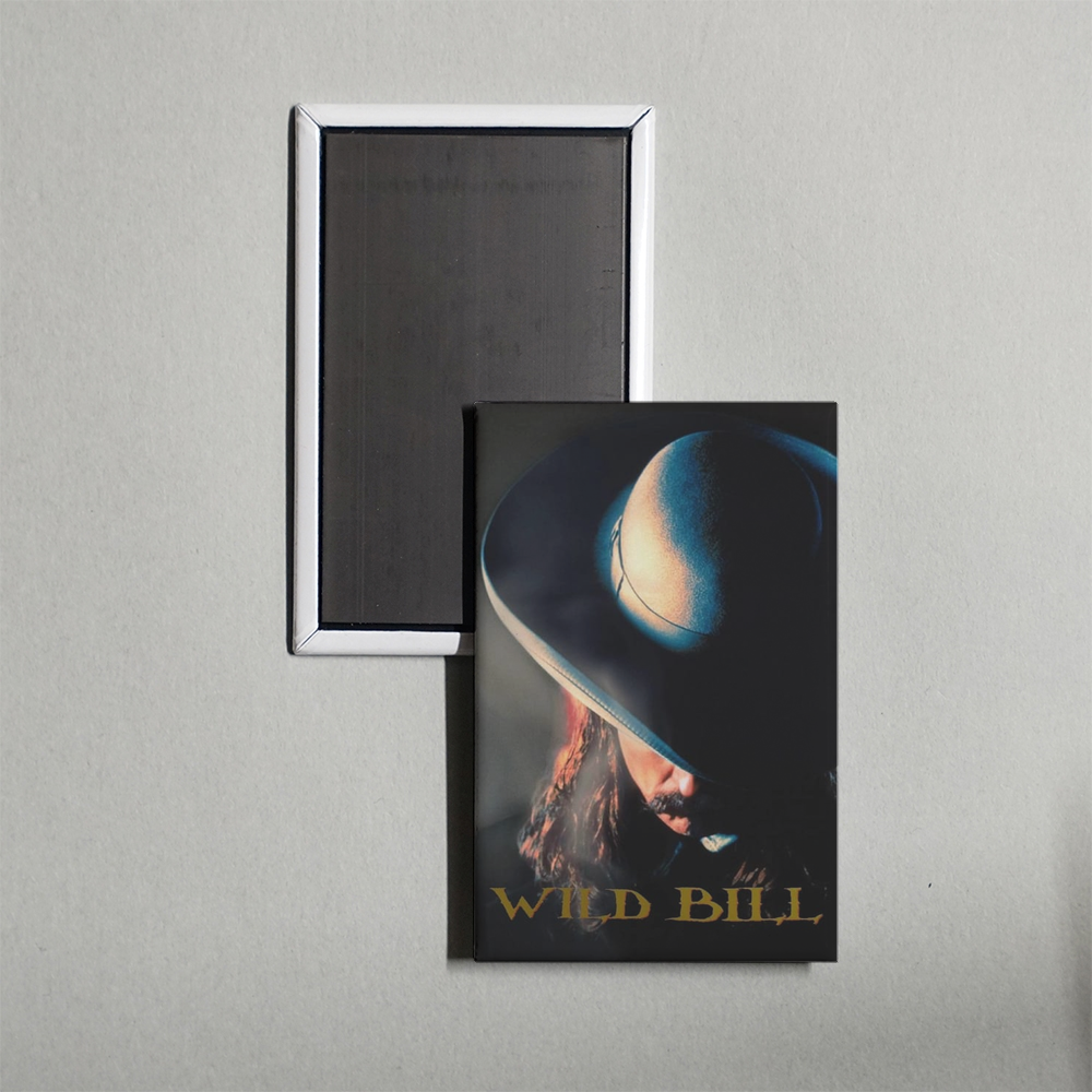 Wild Bill Mini Movie Fridge Magnet