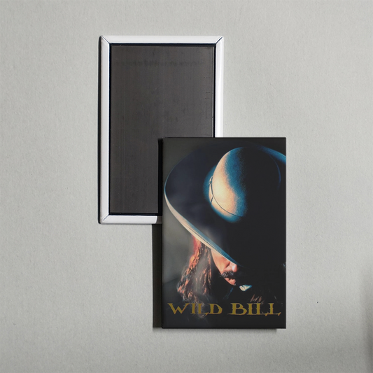 Wild Bill Mini Movie Fridge Magnet