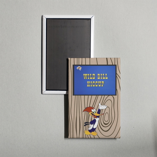 Wild Bill Hiccup Mini Movie Fridge Magnet