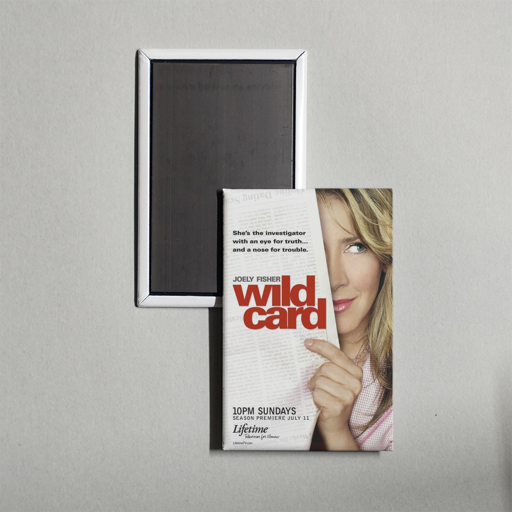 Wild Card TV Show Fridge Magnet