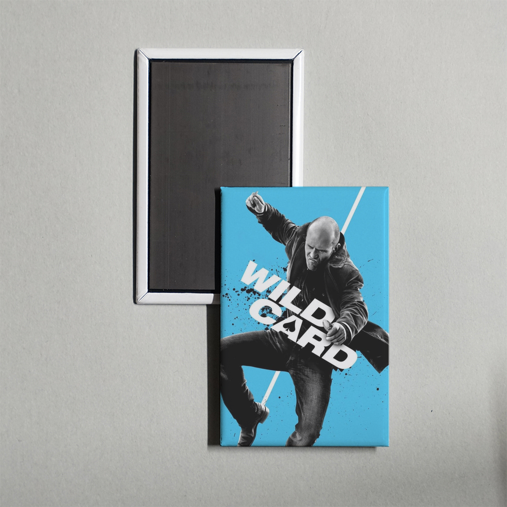 Wild Card Mini Movie Fridge Magnet