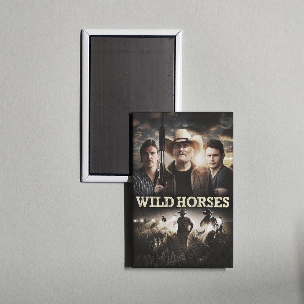 Wild Horses Mini Movie Fridge Magnet