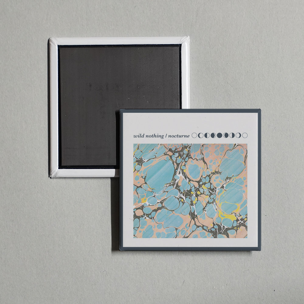 Wild Nothing - Nocturne Album Cover Fridge Magnet