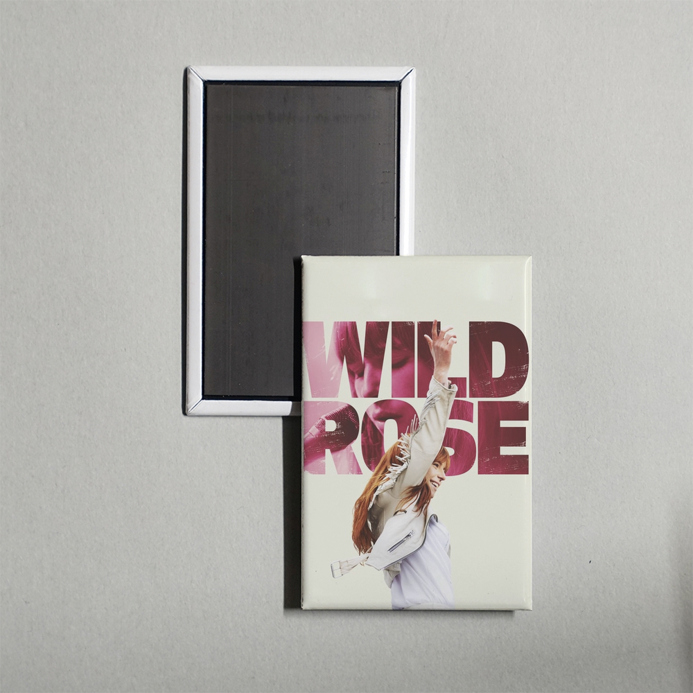 Wild Rose Mini Movie Fridge Magnet