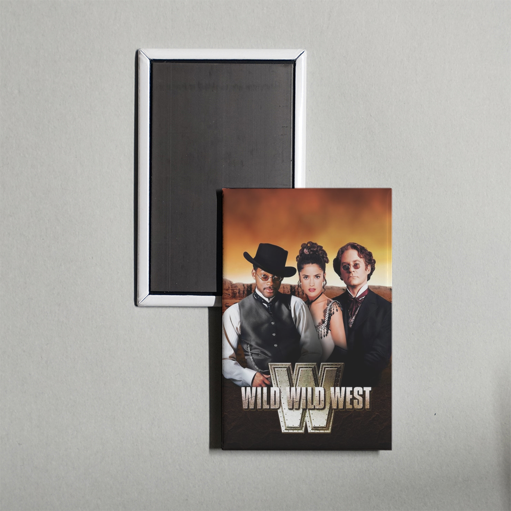 Wild Wild West Mini Movie Fridge Magnet