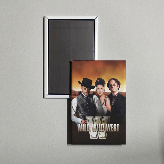 Wild Wild West Mini Movie Fridge Magnet