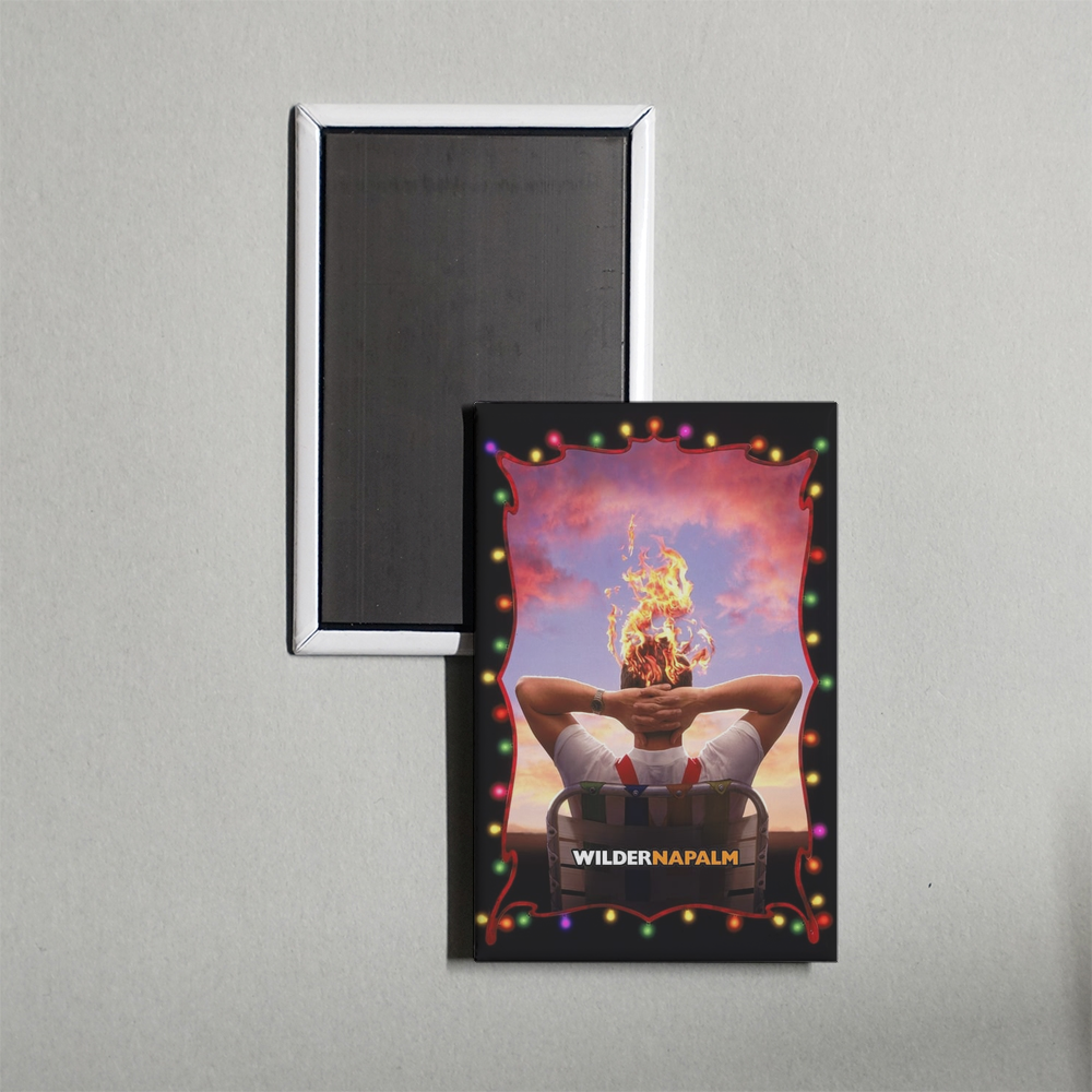 Wilder Napalm Mini Movie Fridge Magnet