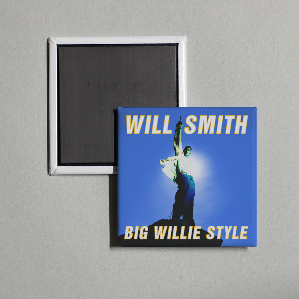 Will Smith - Big Willie Style Album Cover Fridge Magnet