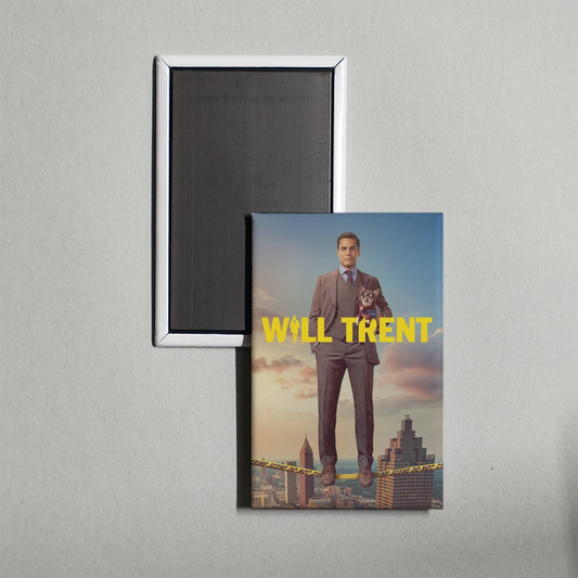 Will Trent TV Show Fridge Magnet