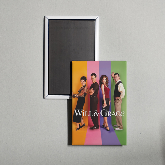Will & Grace TV Show Fridge Magnet