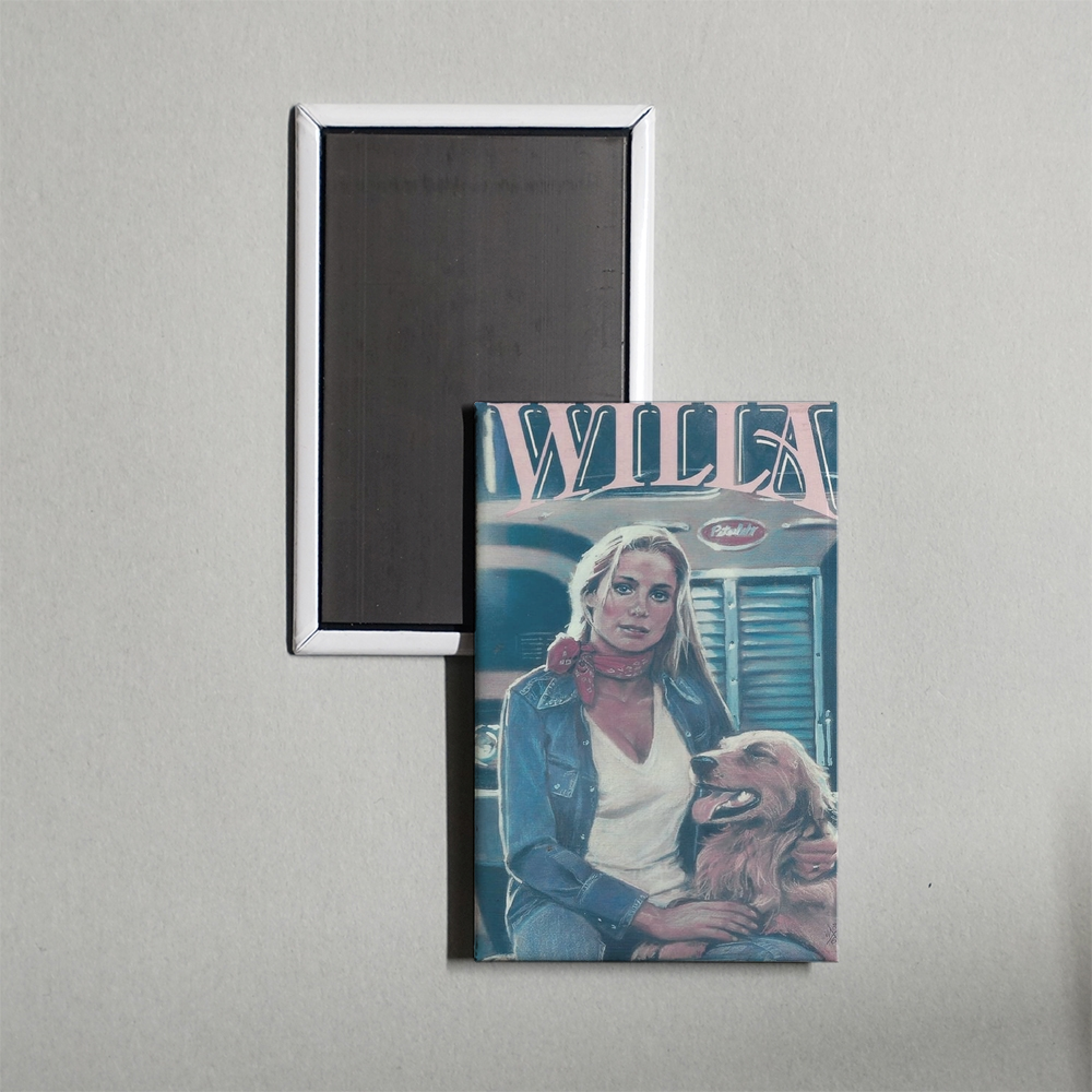 Willa Mini Movie Fridge Magnet