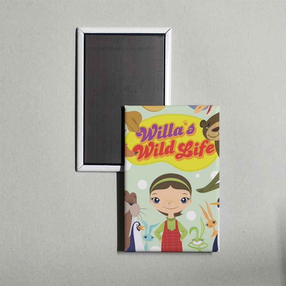 Willa's Wild Life TV Show Fridge Magnet