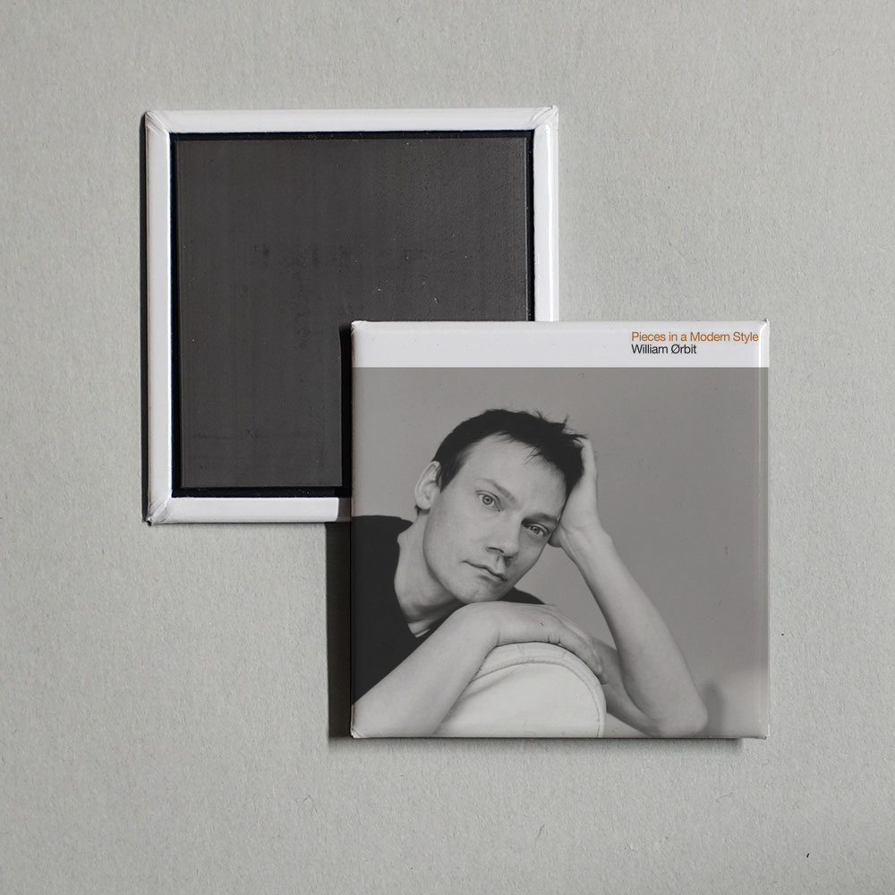 William Orbit - Pieces In A Modern Style Album Cover Fridge Magnet