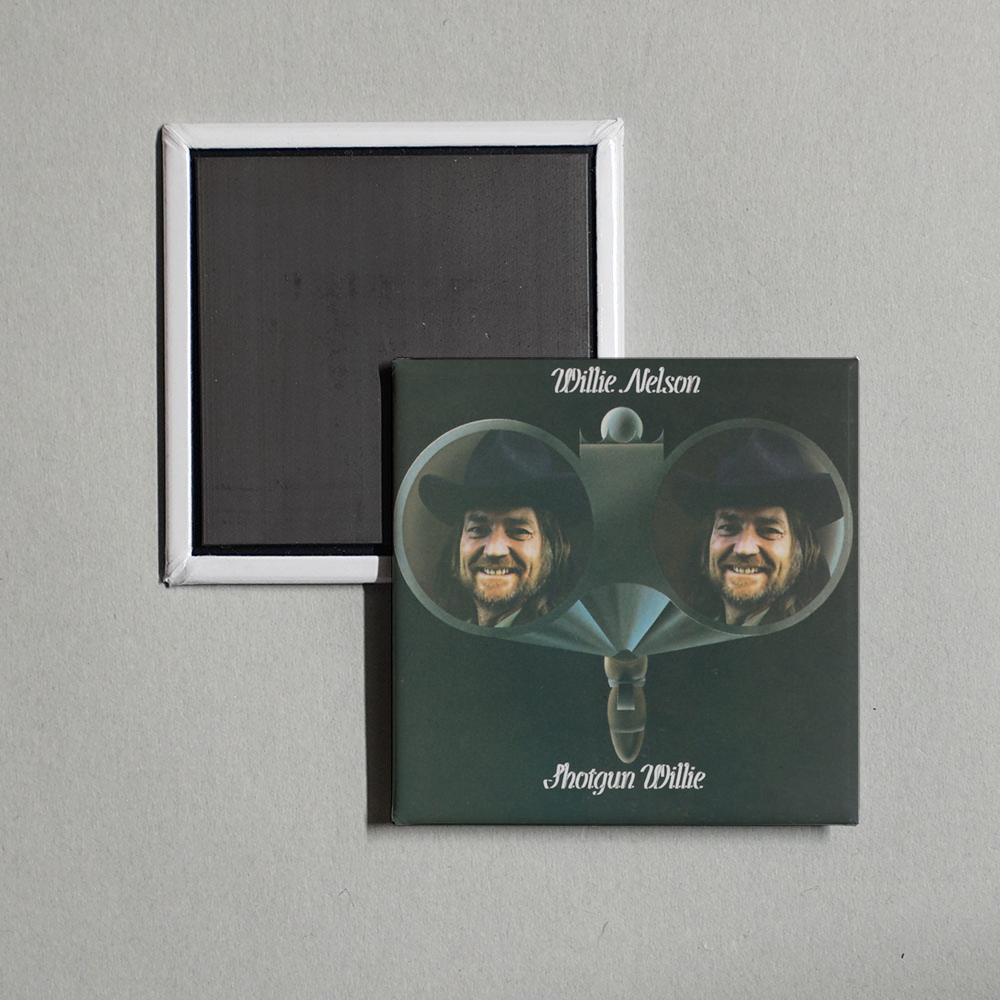 Willie Nelson - Shotgun Willie Album Cover Fridge Magnet