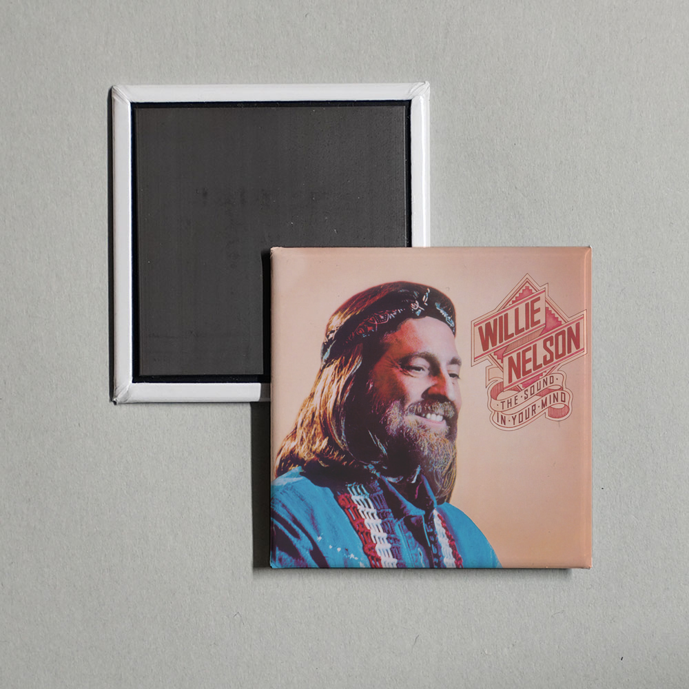 Willie Nelson - The Sound In Your Mind Album Cover Fridge Magnet