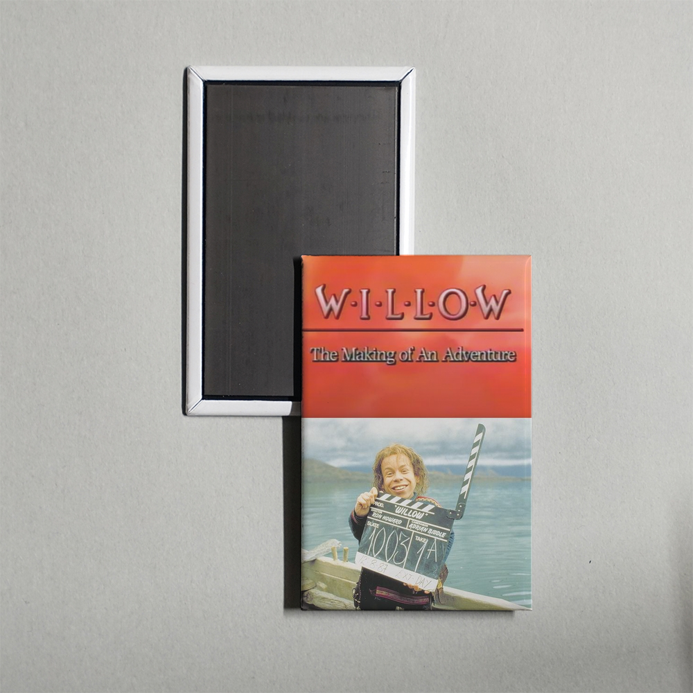 Willow The Making of an Adventure Mini Movie Fridge Magnet