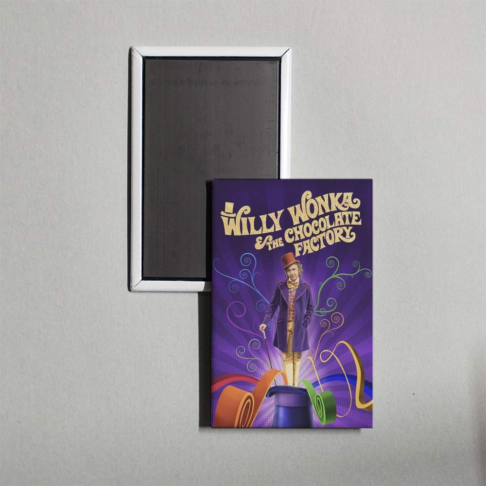 Willy Wonka & the Chocolate Factory Mini Movie Fridge Magnet