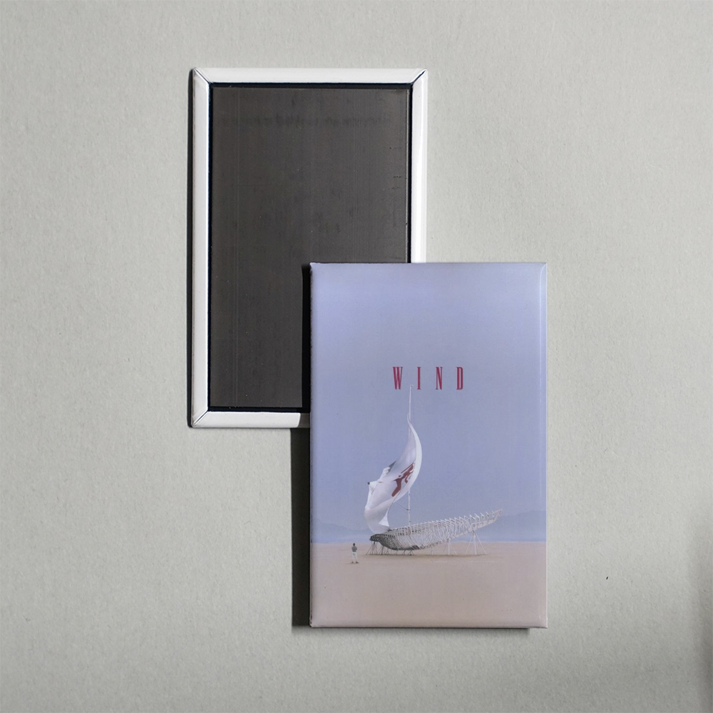 Wind Mini Movie Fridge Magnet