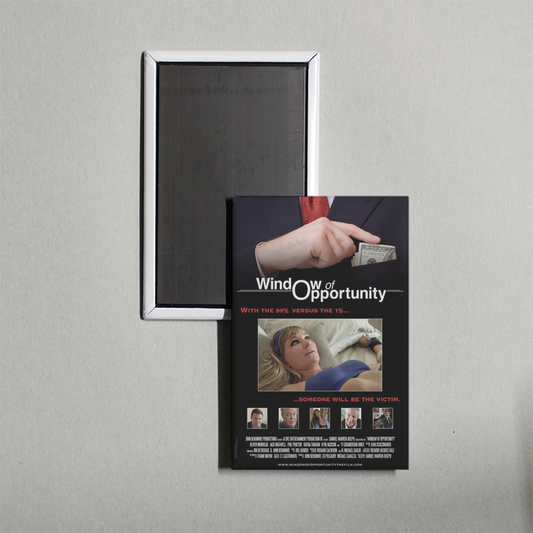 Window of Opportunity Mini Movie Fridge Magnet