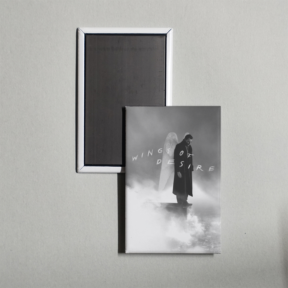 Wings of Desire Mini Movie Fridge Magnet
