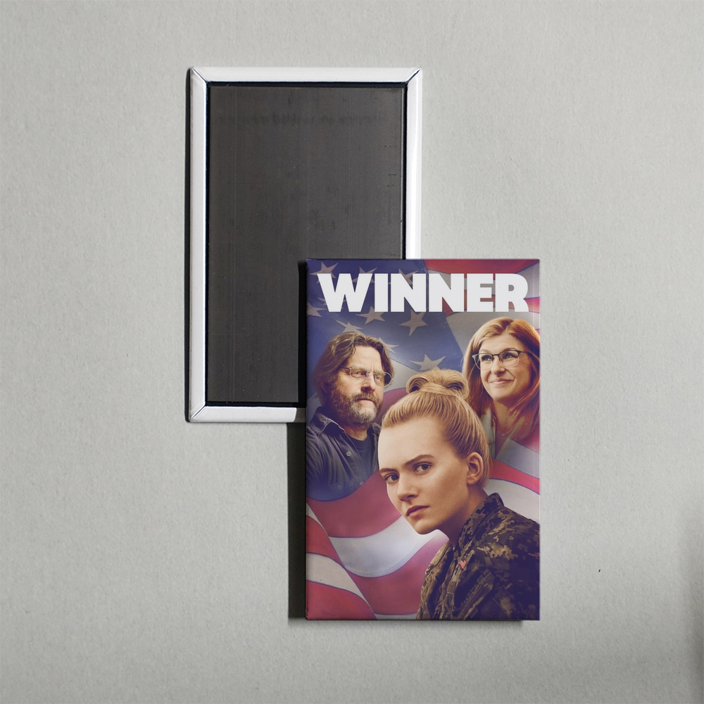 Winner Mini Movie Fridge Magnet