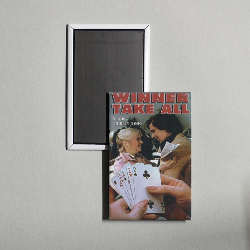 Winner Take All Mini Movie Fridge Magnet