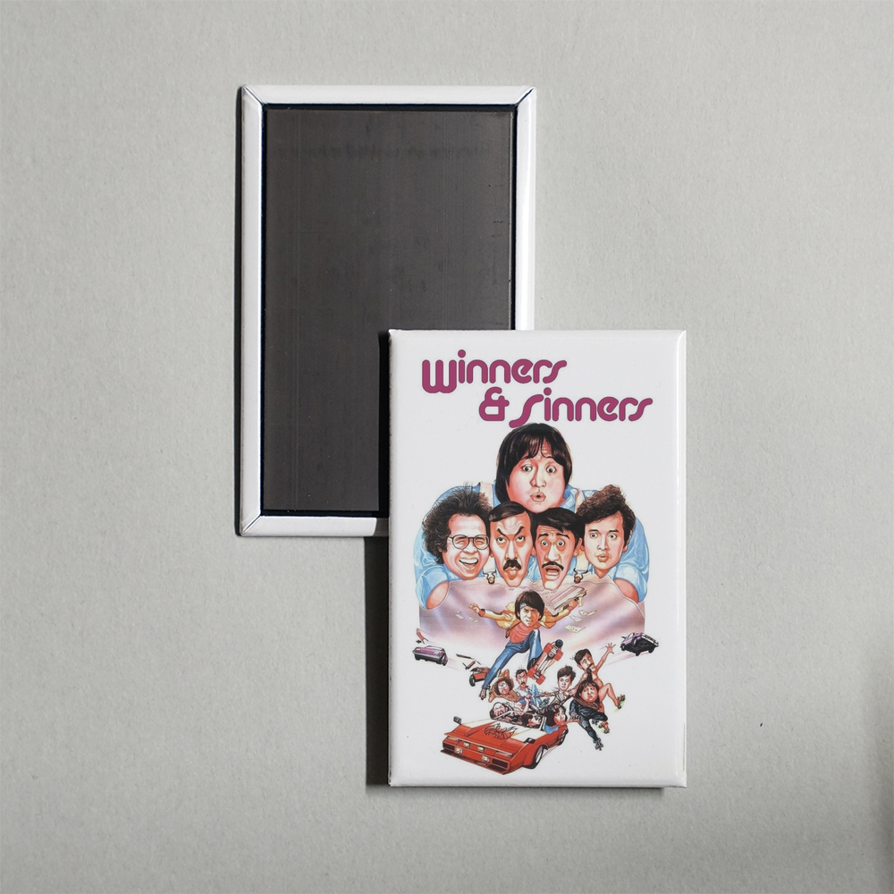 Winners & Sinners Mini Movie Fridge Magnet