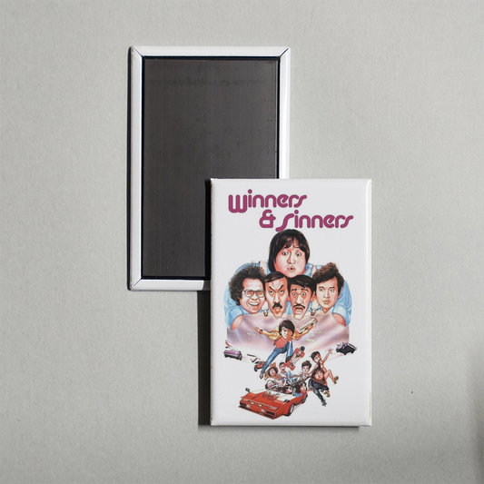 Winners & Sinners Mini Movie Fridge Magnet